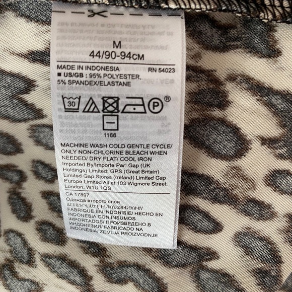 Banana Republic Leopard Print Wrap Dress - Picture 5 of 7